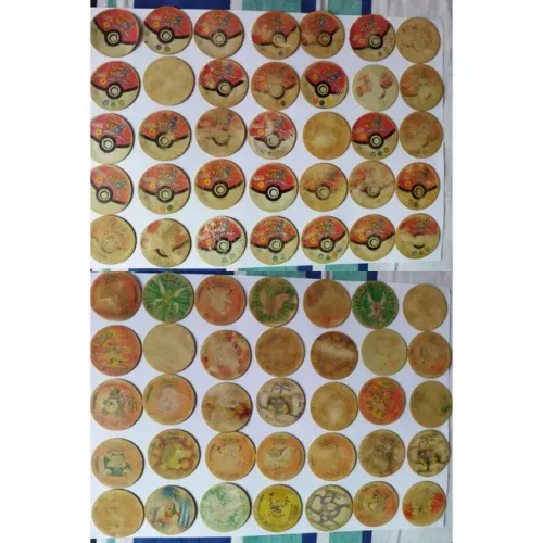35 Tazos Pokémon