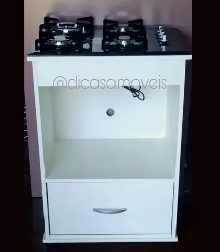 Balcão para Cooktop e Forno com gaveta