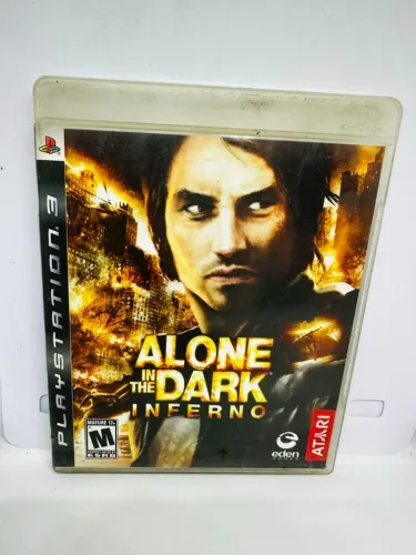jogo original para ps3 - alone in the dark inferno