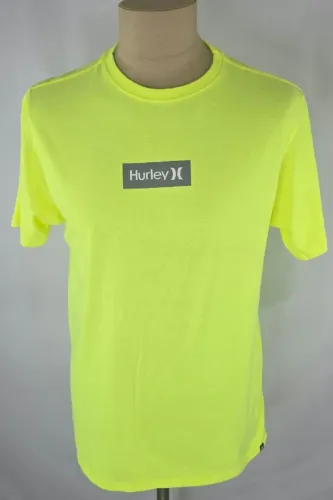 camiseta hurley masculina tamanho m verde limão