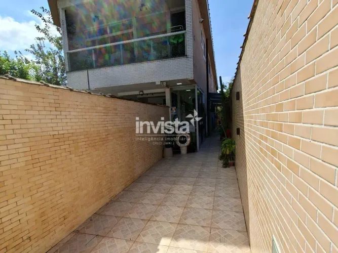 Sobrado à venda em Santos  Marapé