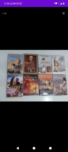 Coleção de DVDs de Filmes originais 