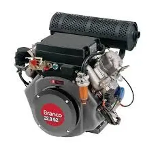 Motor à Diesel BD-22.0 870CC 22,0cv com Partida Elétrica Branco