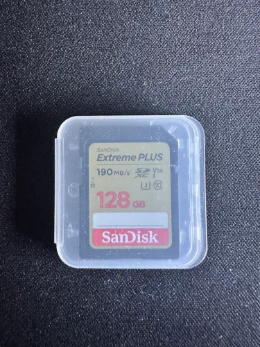 SanDisk ExtremePlus 128 giga SD