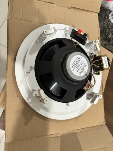 Alto Falante - Cor branca - 2 peças