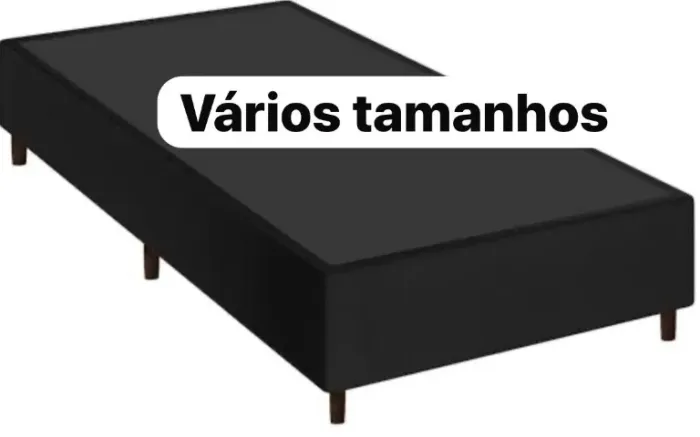 Cama box suporte (solteiro)