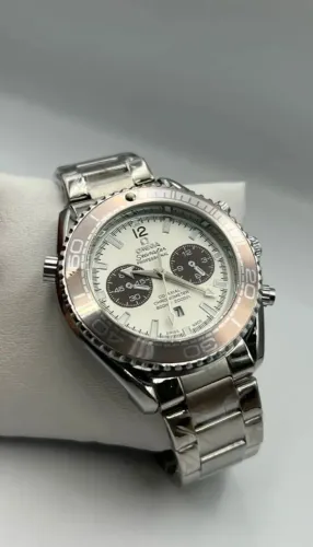 Relógio Estilo Omega Seamaster Professional em Aço Inoxidável 904L