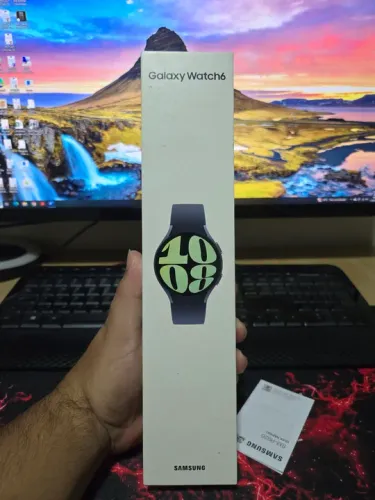 Samsung Galaxy Watch 6 44mm NA CAIXA aceito troca passo cartão