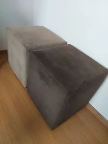 Puf decorativos 45x45 cores a escolher