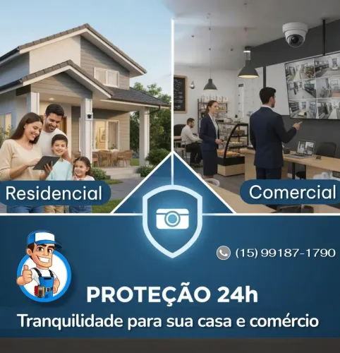 Instalação de Câmeras de Segurança 
