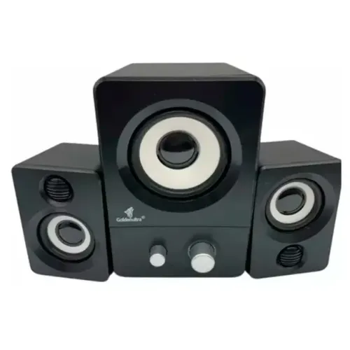Subwoofer Goldenultra Black 10w Rms - WZetta