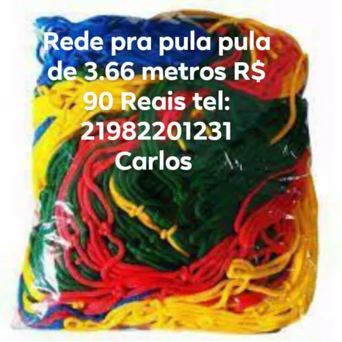 Rede para pula pula de 3.66 metros 