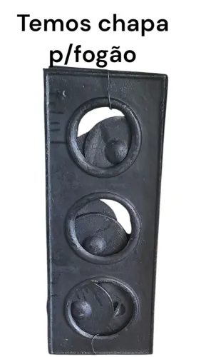 Chapa de Fogão 3 bocas
