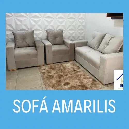 SOFÁ AMARÍLIS NOVO / com poltrona