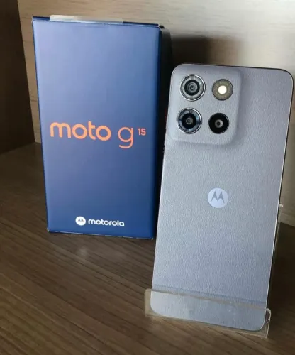Moto G15 - Oferta do dia - Cinza - 256Gb/4Ram