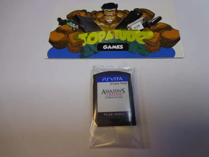 Jogo Cartao Assassins Creed 3 Liberation Psvita 