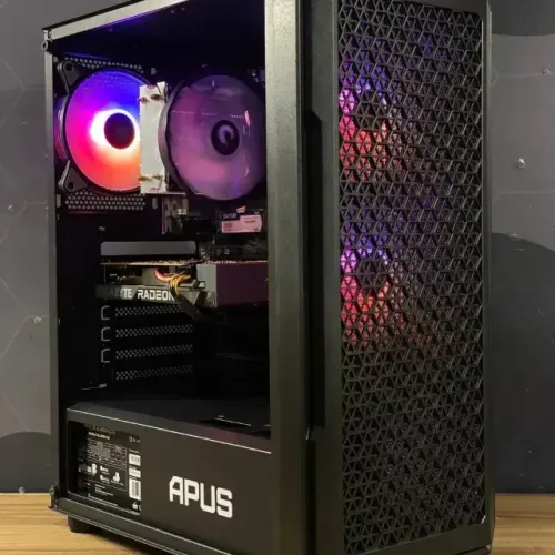 PC Gamer Novo RYZEN 5 + RX 6500XT + 1 ano de garantia e em até 12x