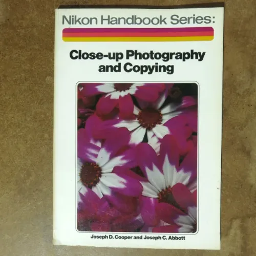 Livro Close-up Photography and Copying - Cooper & Abbott macrofotografia macro fotografia