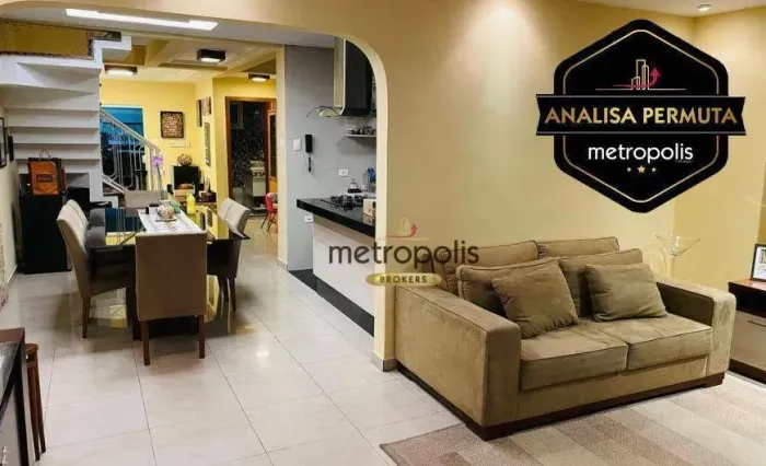 Sobrado à venda, 237 m² por R$ 1.101.000,00 - Vila Vivaldi - São Bernardo do Campo/SP