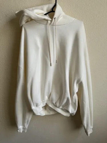 Moletom Boxy Fit Branco - Diviné