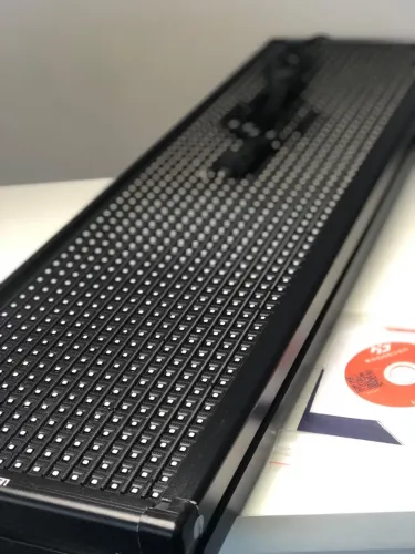 Painel de LED RGB LETREIRO DIGITAL  67x19CM 