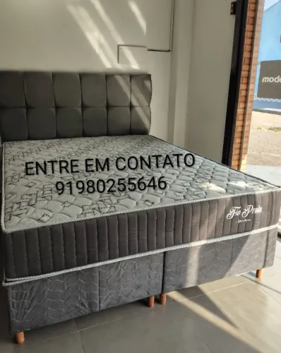 CAMA QUEEN COM SUPER PROMOÇÃO 