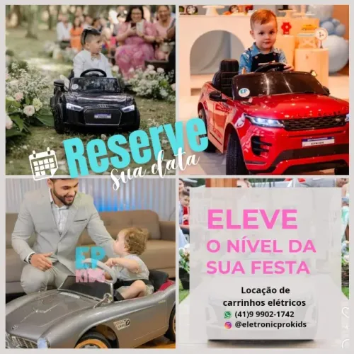 Locação de Carrinhos Elétricos Infantil
