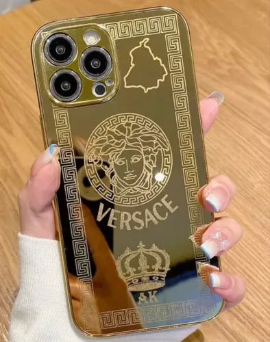Case Versace dourado premium IPHONE 13 pro Max