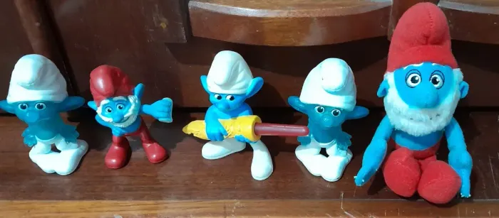 Bonecos snurfs