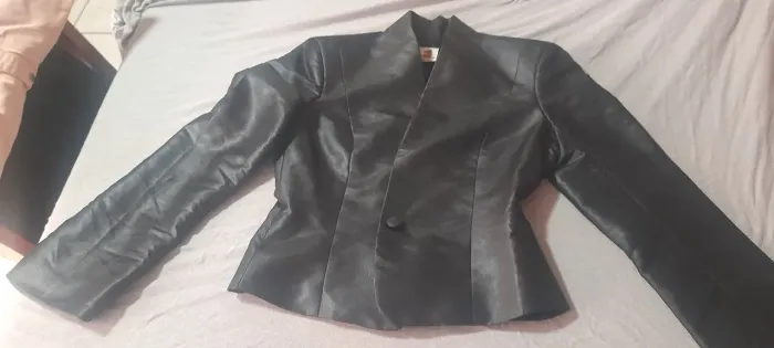 Blazer acetinado Silvia Dore