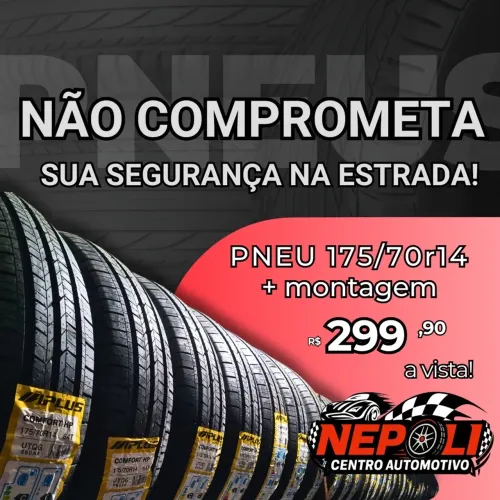 Pneus 175/70r14 + Montagem
