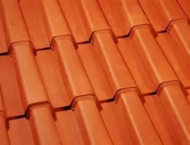 TELHA PVC COLONIAL MODELO ROMANA CERAMICA 1,96X0,81MT