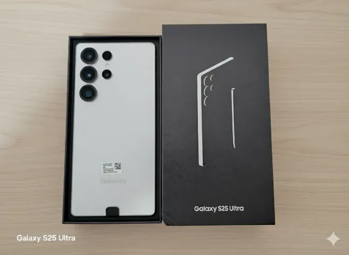 S25 Ultra 256GB Prata Novíssimo com Nota Fiscal e Garantia pode consultar anatel