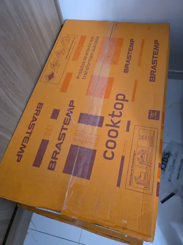 Cooktop brastemp 5 bocas. (SO 999,90)