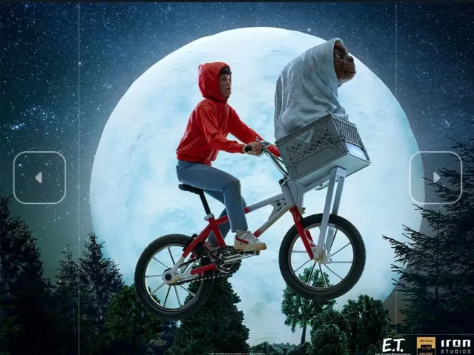 Et e Elliot Deluxe Iron Studios