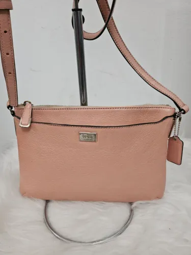 Bolsa Coach Original Transversal Couro Legítimo 