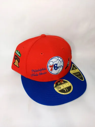 Boné Philadelphia 76ers - New era - 59fifty  - Nba - Basquete  - Low profile