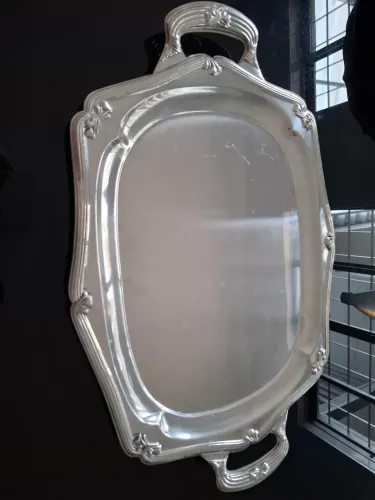 Bandeja de Inox Fracalanza antiga