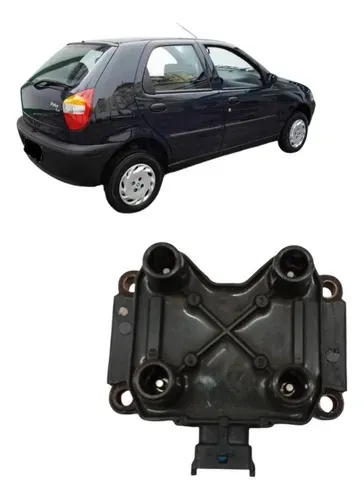 Bobina Ignição Fiat Palio Strada Siena 1.0 8v 2002 2003 2004