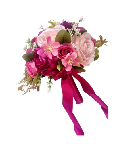 Buquê de Noiva Fucsia