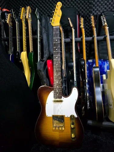Guitarra Telecaster Custom Shop Vintage amber /ñ Gibson fender prs esp ibanez epiphone vox