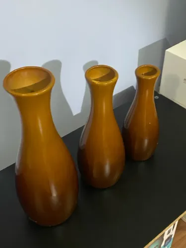 3 Vasos Decorativos para Escritório