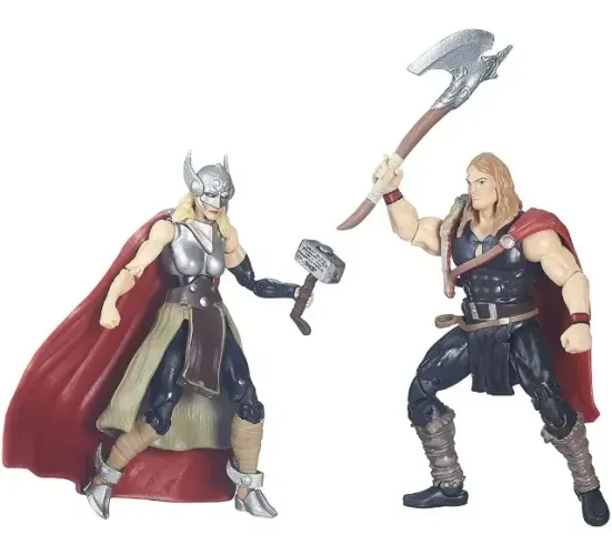 Thor Odinson E Lady Thor Marvel Universe 3.75