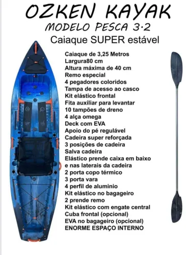 Caiaque ozeken pesca 3.2