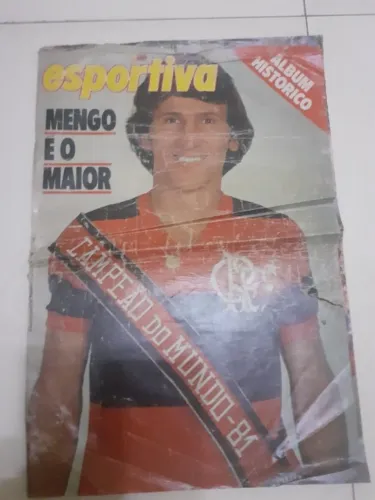 MATERIAL RARÍSSIMO DO FLAMENGO! REVISTAS, POSTERS E ETC!