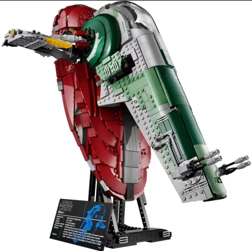 nave star wars 75312 boba fett - slave 1 - aniversario de 20 anos
