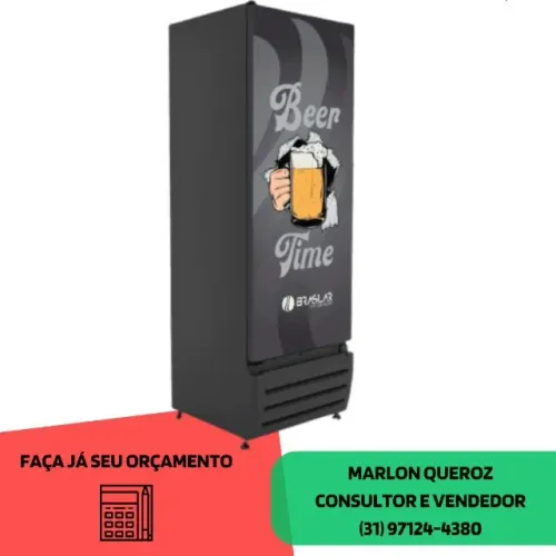 Cervejeira Braslar 500L Porta Cega 220v