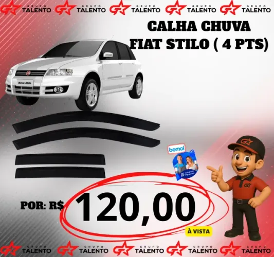CALHA CHUVA STILO(4PORTAS)