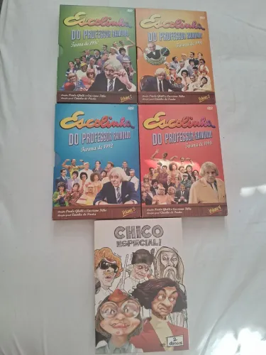 Coleção escolinha do professor Raimundo e especial Chico em dvd
