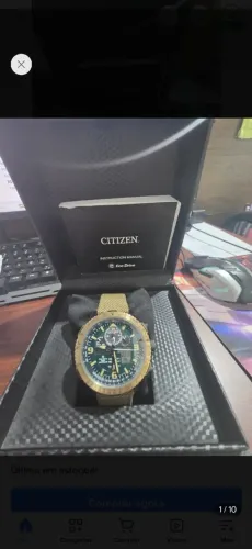 Citizen skyhawk jy8074-11x radio controle 